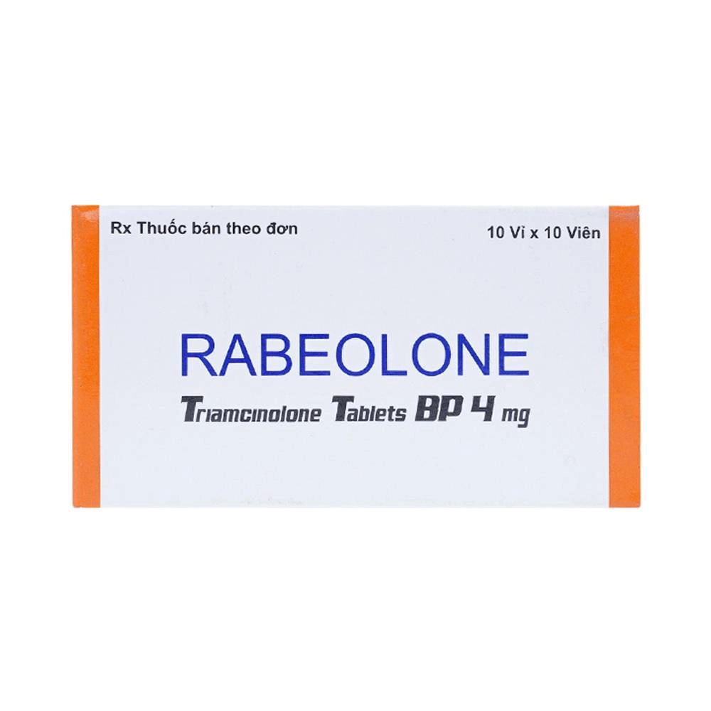 Thuốc chống dị ứng, chống viêm và ức chế miễn dịch Rabeolone hộp 10 vỉ x 10 viên