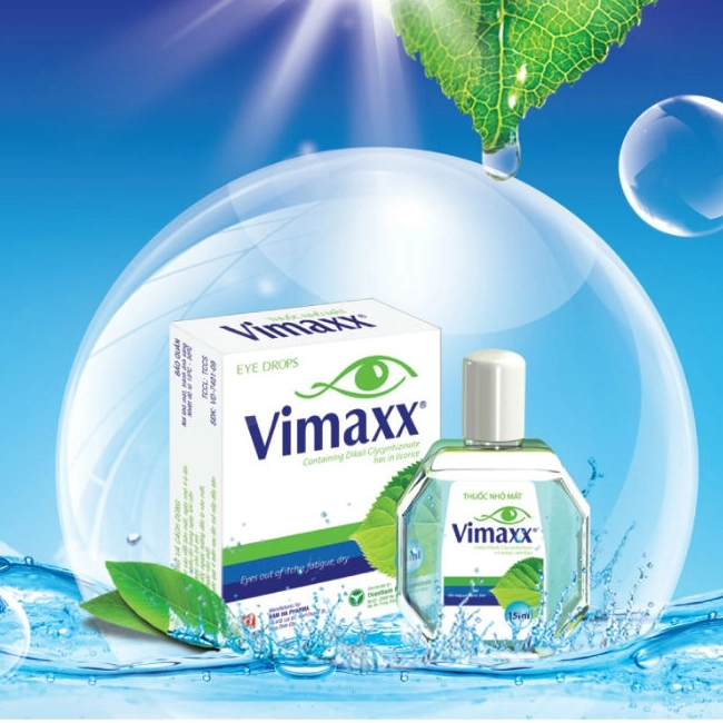 Thuốc nhỏ mắt Vimaxx chai 15ml
