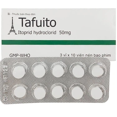 Thuốc điều trị bệnh lý về dạ dày Tafuito hộp 3 vỉ x 10 viên