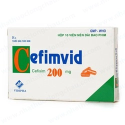 Cefimvid 200 mg hộp 10 viên