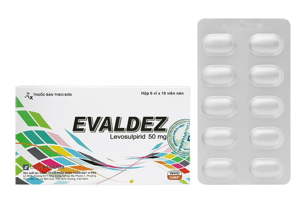 Evaldez 50mg hộp 60 viên