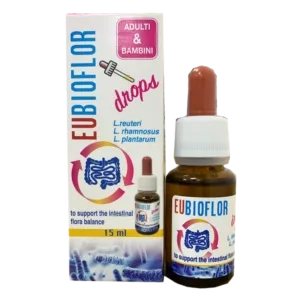 Bổ sung lợi khuẩn, tăng cường tiêu hóa EUBIOFLOR Drops hộp 1 lọ 15ml