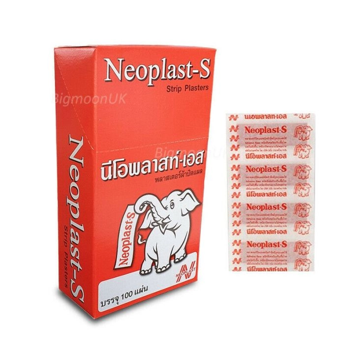 Băng keo cá nhân  Neoplast - S hộp 100 miếng 
