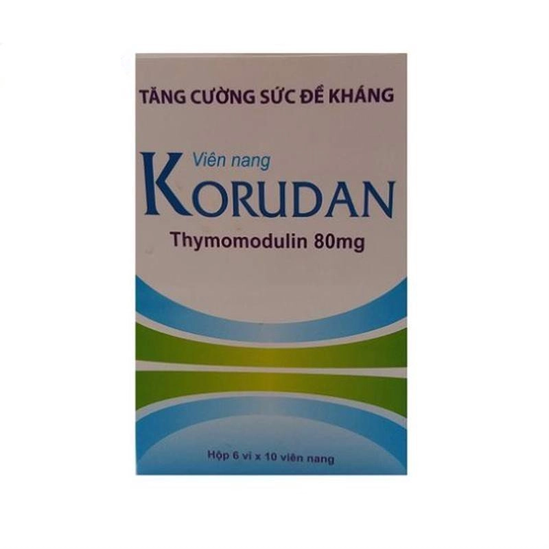 Viên uống tăng cường đề kháng Korudan hộp 60 viên