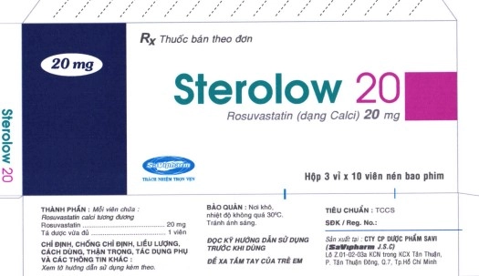 Sterolow 20 hộp 30 viên
