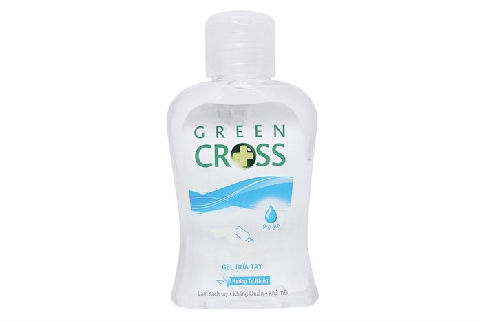 Gel rửa tay khô Green Cross Hương Tự Nhiên chai 100ml