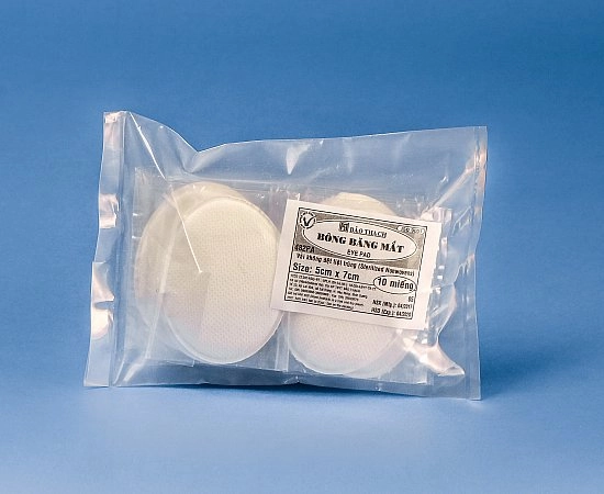 Gạc băng mắt Bảo Thạch gói 10 miếng