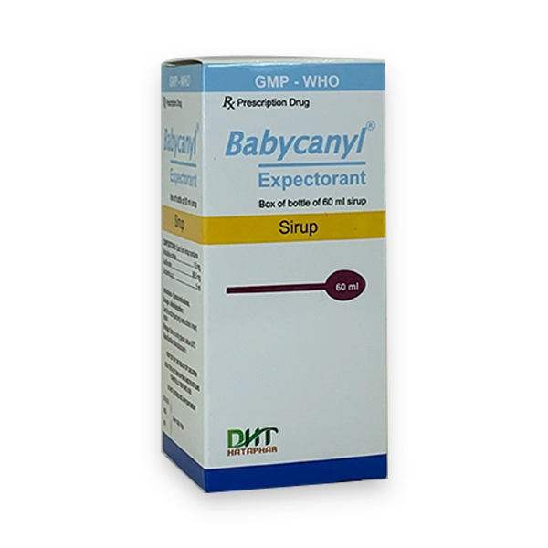 Siro long đờm Babycanyl hộp 1 lọ 60ml