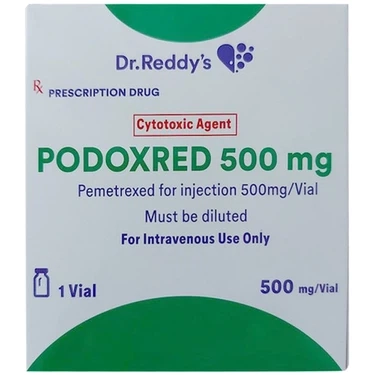 Thuốc điều trị ung thư phổi Podoxred 500mg Dr. Reddy