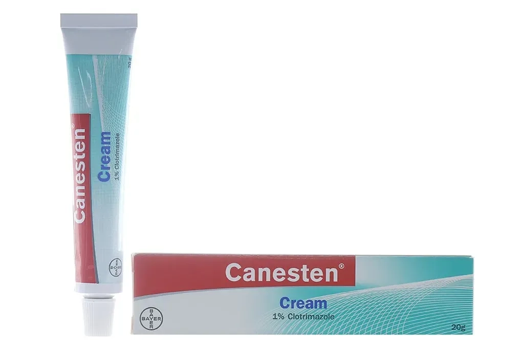 Kem bôi trị nấm Canesten Cream hộp 1 tuýp 20g