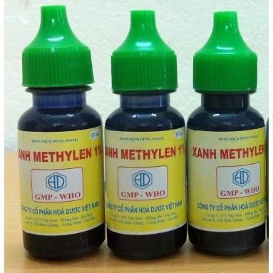 Dung dịch sát khuẩn Xanh Methylen 1% (Hóa Dược) lọ 17ml