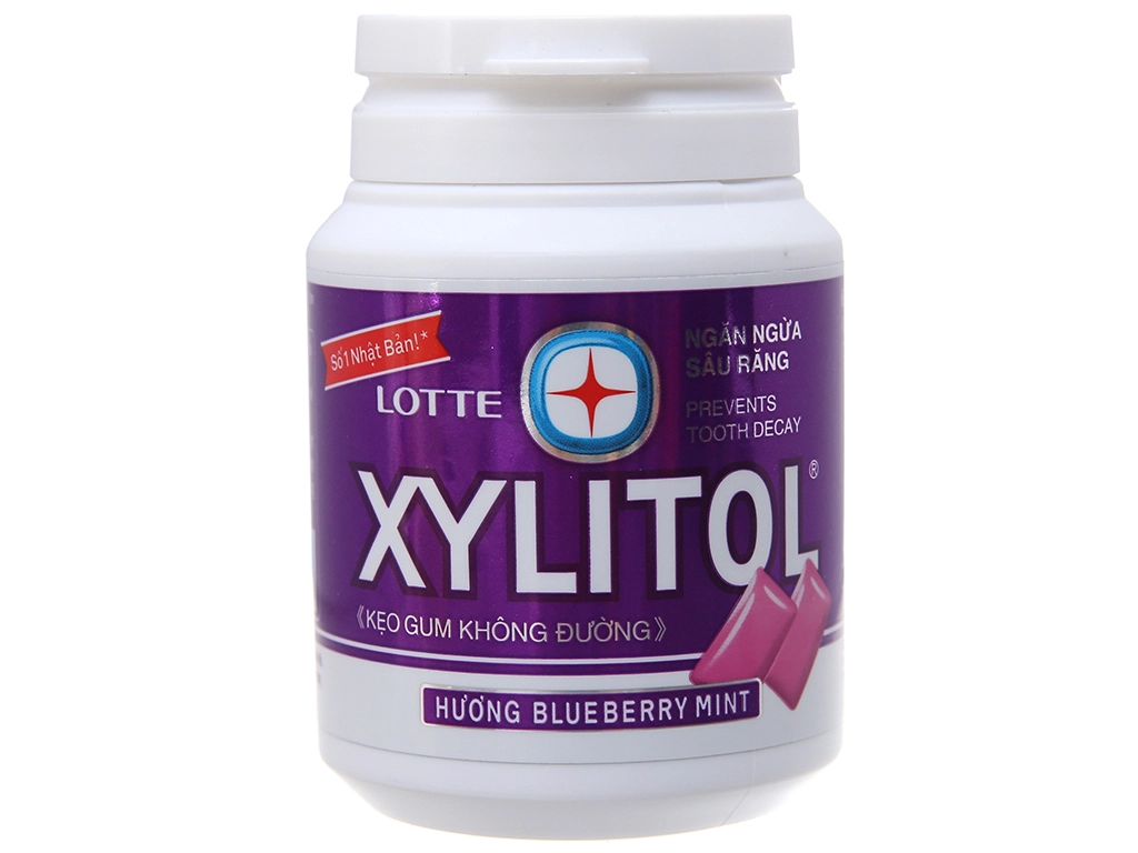 XYLITOL (Blueberry mint) lọ 58g
