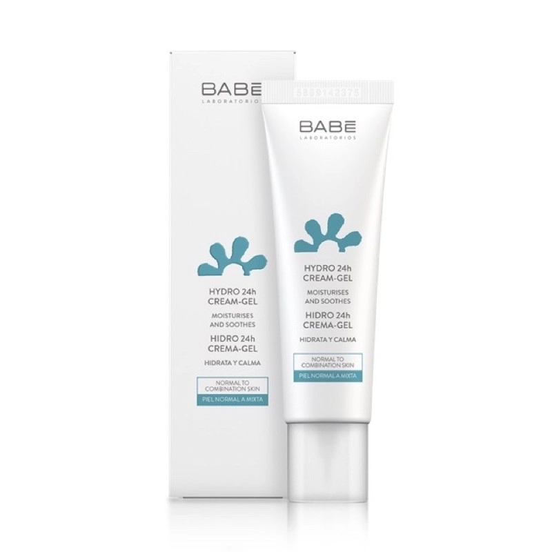 Kem dưỡng ẩm Babe Hidro 24h Cream-Gel hộp 1 tuýp 50 ml