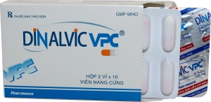 Thuốc giảm đau, hạ sốt Dinalvic VPC hộp 2 vỉ x 10 viên