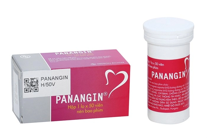 Thuốc trị suy tim Panangin hộp 50 viên