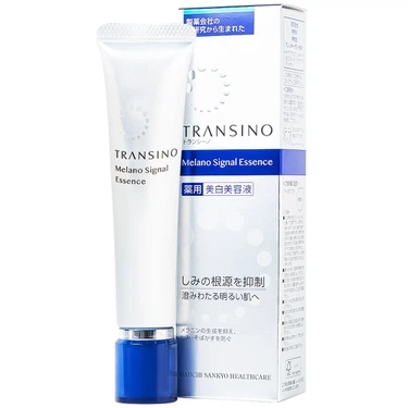 Dưỡng trắng sáng da tinh chất ngăn chặn kép Transino Melano Signal Essence hộp x 30g