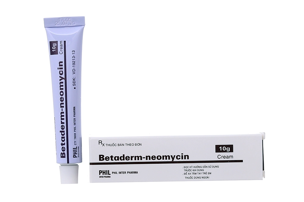 Kem bôi trị viêm da Betaderm tuýp 10g