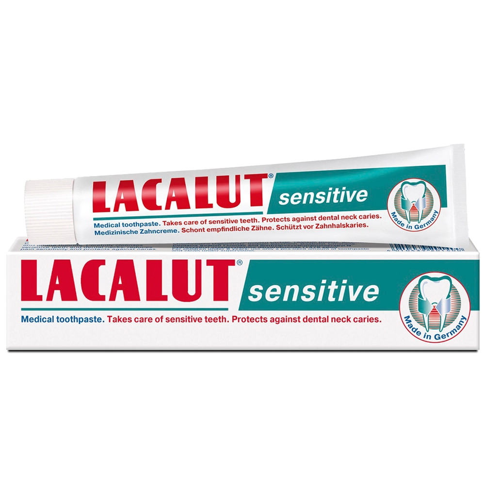 Kem đánh răng LACALUT sensitive hộp 1 tuýp 75ml