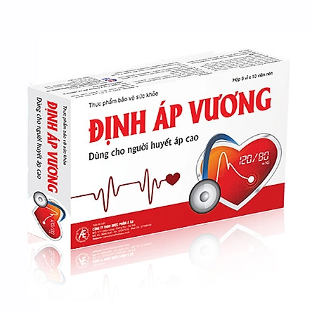 Định Áp Vương hộp 30 viên