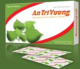 Viên uống hỗ trợ trị trĩ, táo bón An Trĩ Vương hộp 30 viên