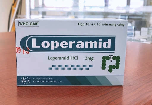 Thuốc tác dụng trên đường tiêu hóa Loperamid hộp 100 viên