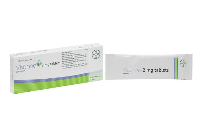 Visanne 2mg hộp 28 viên