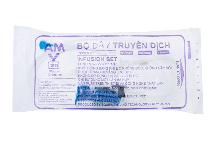 Dây truyền dịch AM gói 1 sợi
