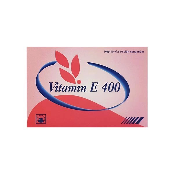 Thuốc bổ sung Vitamin E 400 PYMEPHARCO hộp 100 viên