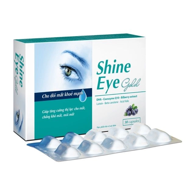 Viên uống bổ mắt Shine Eye (Vshine) hộp 3 vỉ x 10 viên