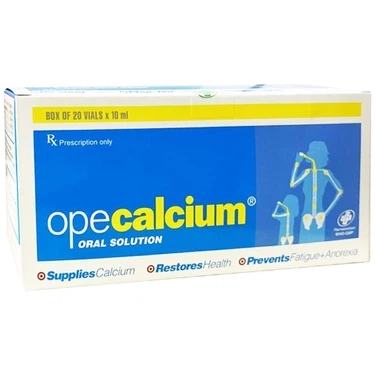 Dung dịch uống Opecalcium hộp 20 Ống x 10ml