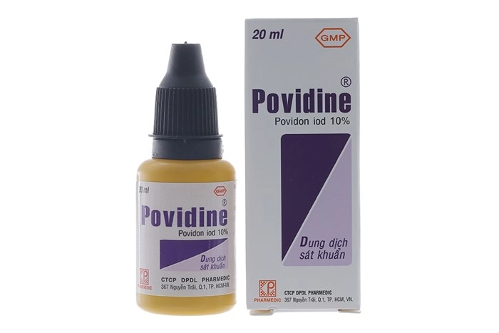Dung dịch sát khuẩn Povidine 10% lọ 20ml