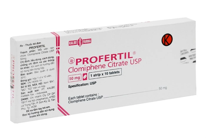 Profertil 50mg hộp 10 viên