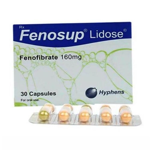 Thuốc hạ mỡ máu Fenosup Lidose 160mg hộp 3 vỉ x 10 viên
