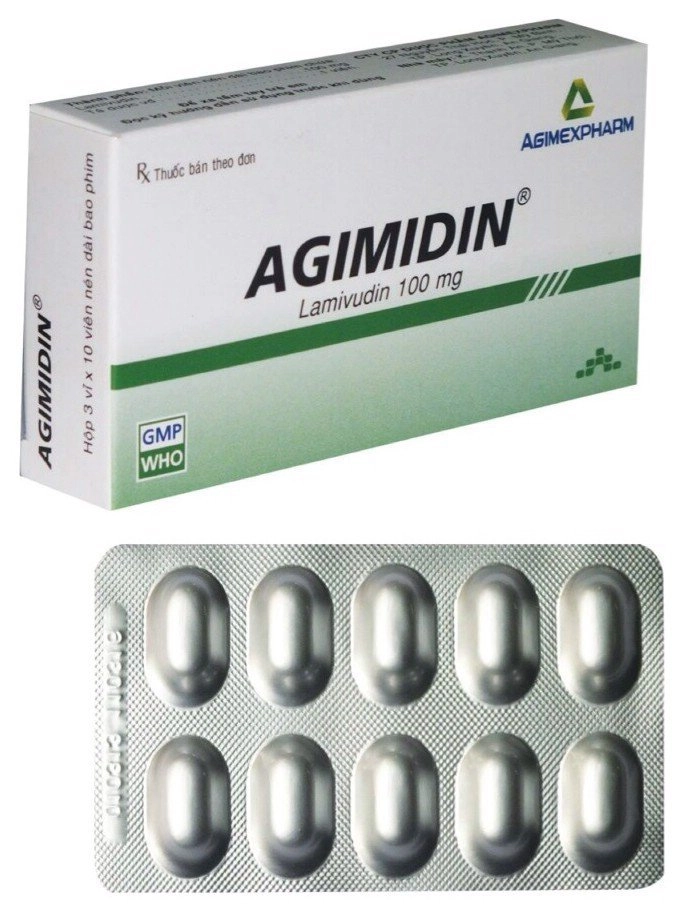 Thuốc điều trị viên gan B Agimidin 100 hộp 30 viên