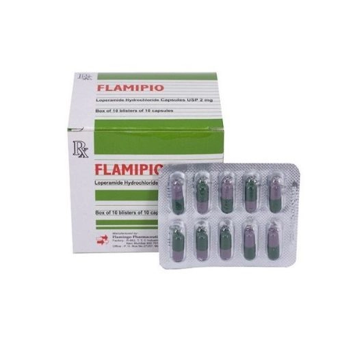 Thuốc tác dụng trên đường tiêu hóa Flamipio hộp 100 viên