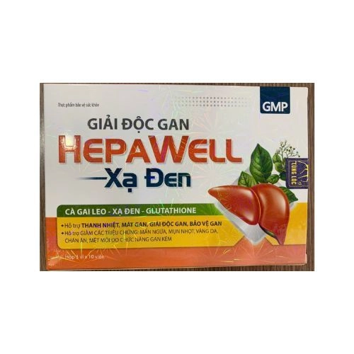 Viên uống giải độc gan HEPAWELL hộp 3 vỉ x 10 viên