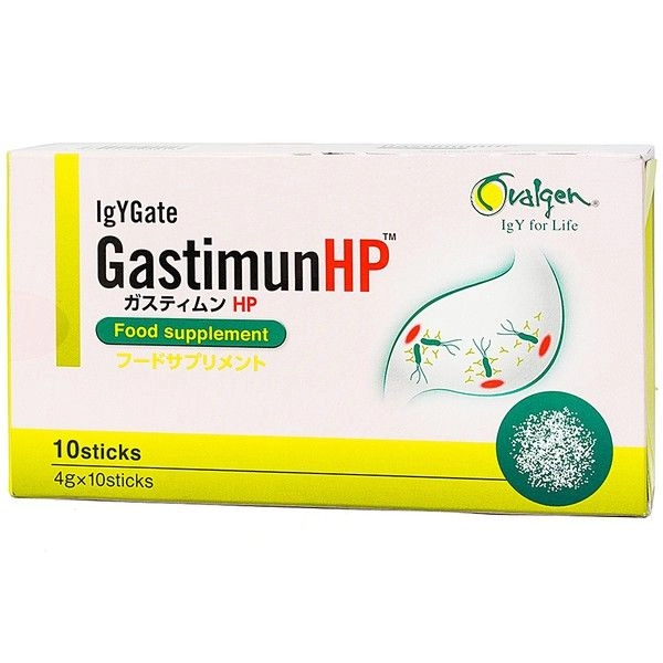 Bột pha uống hỗ trợ dạ dày GastimunHP hộp 10 gói x 4g