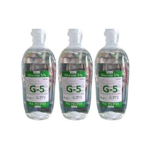 Dịch truyền Glucose 5% (Bình Định) chai 500ml