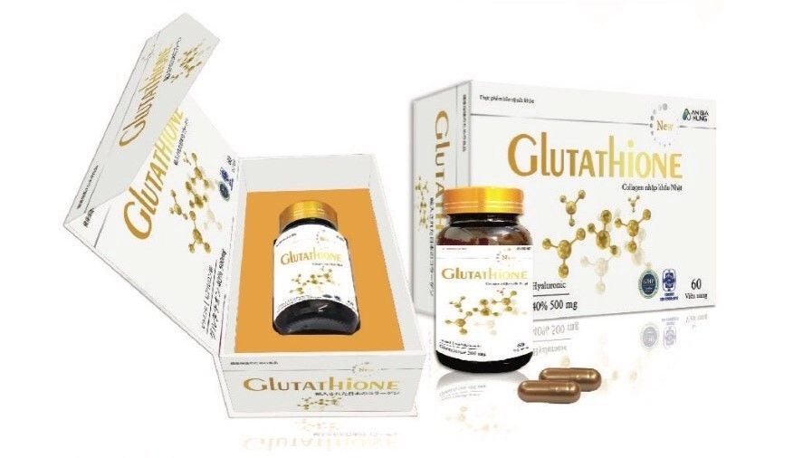 Sạm nám bay nhanh, làn da trắng sáng Glutathione (Collagen nhập khẩu Nhật) hộp 1 lọ 60 viên