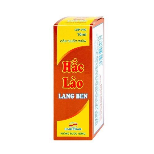 Cồn thuốc chữa hắc lào lang ben Hắc lào hộp 1 lọ 10ml