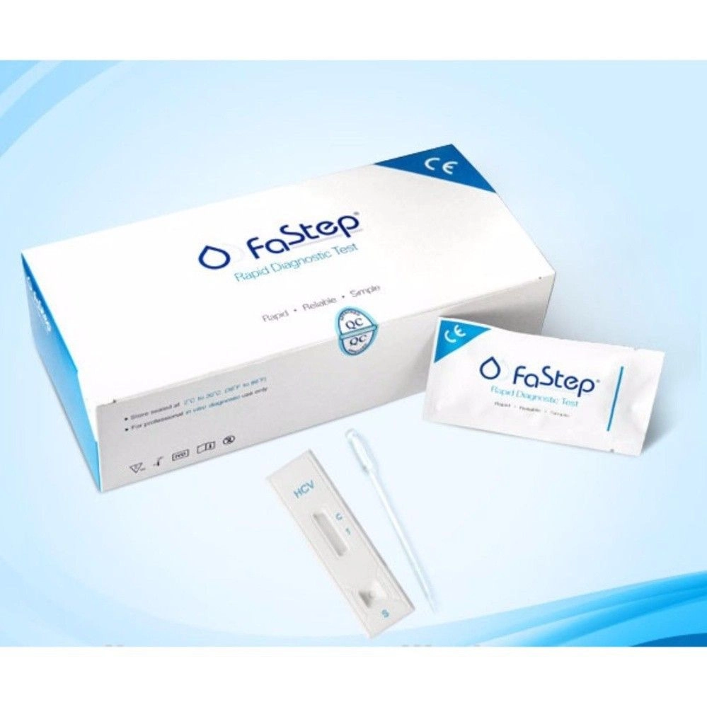 Bộ kit test nhanh HIV FaStep HIV 1/2 Rapid Test Device (Whole Blood/Serum/Plasma)) hộp 40 bộ kit