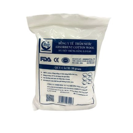 Bông Y Tế An Lành gói 10g