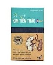 Hỗ trợ giảm triệu chứng của sỏi tiết niệu Bài Thạch Kim Tiền Thảo hộp 1 lọ 60 viên nén