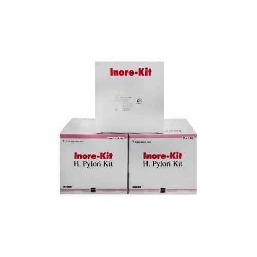 Thuốc điều trị viêm loét dạ dày tá tràng Inorre-Kit H. Pylori Kit hộp 7 vỉ x 6 viên
