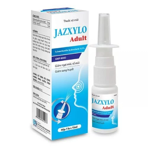 Thuốc xịt mũi Jazxylo Adult hộp 1 lọ 15ml