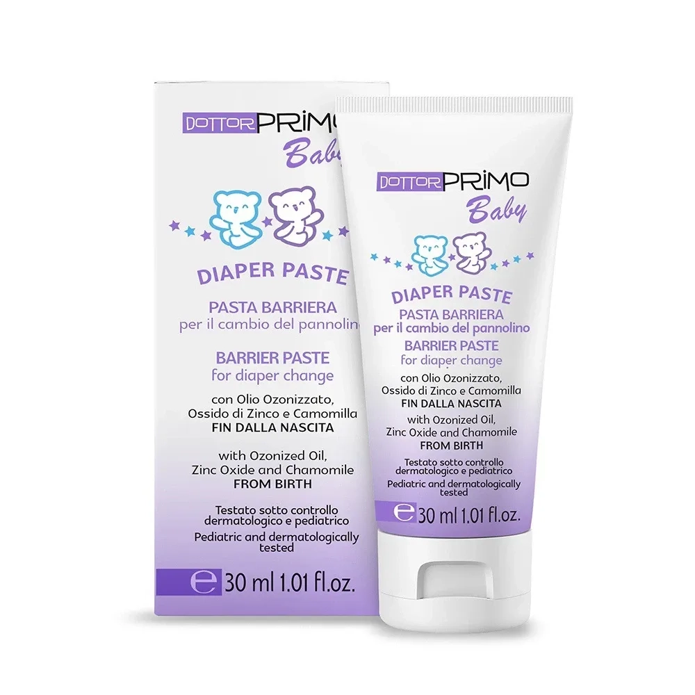 Kem chống hăm cho bé Baby Diaper Paste DottorPrimo hộp 1 tuýp 30g