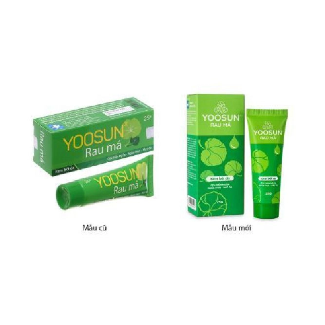 Kem trị rôm sảy và ngăn ngừa mụn Yoosun Rau Má tuýp 25g