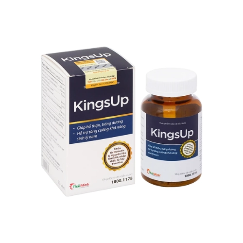 Viên uống tăng cường sinh lý nam KingsUp hộp 1 lọ 80 viên