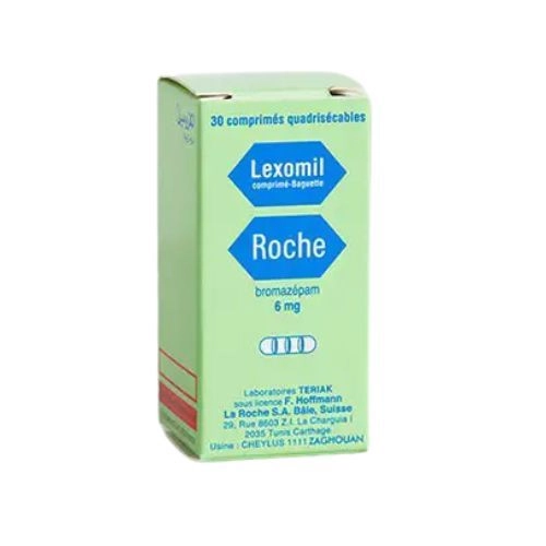 Lexomil hộp 30 viên
