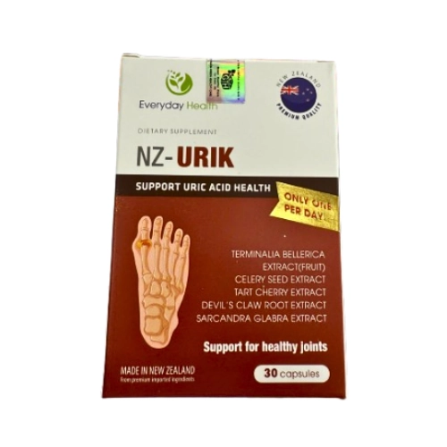 Viên uống bổ sung canxi NZ-URIK Everyday Health hộp 1 lọ 30 viên